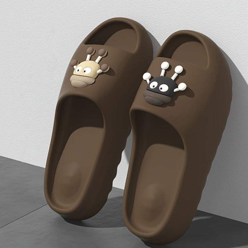 Women's EVA Slides Ultra-Soft Quick-Dry Indoor Outdoor Solid Color