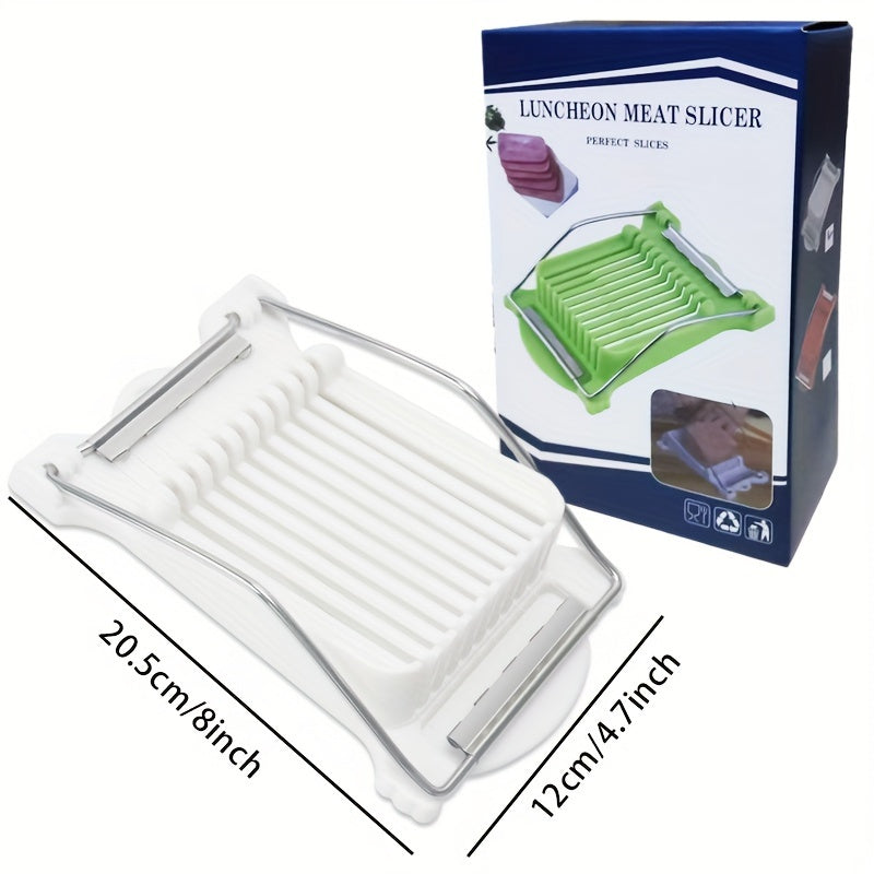 Stainless Steel Manual Meat Slicer for Ham and Lunch Meats Kitchen Tool