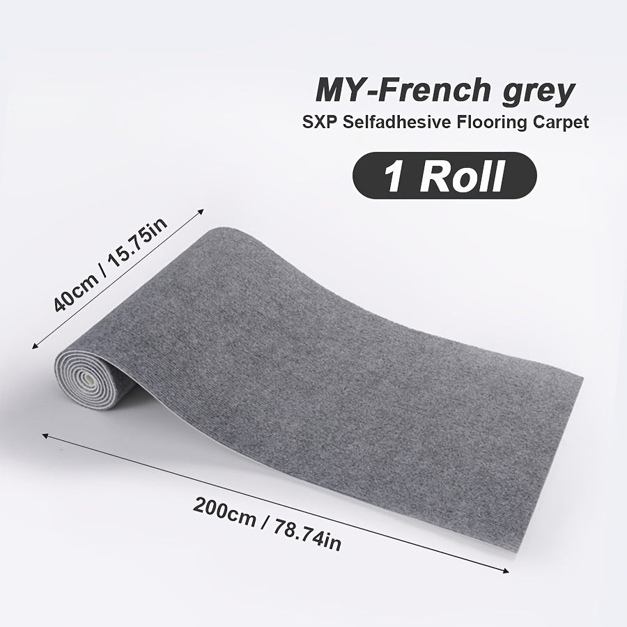 Self-Adhesive Carpet Tiles 5mm Thick Roll for Home Use in Multiple Sizes