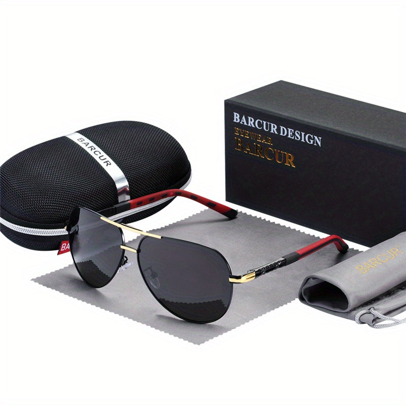 Men's Polarized Driving Sunglasses UV Protection Gift