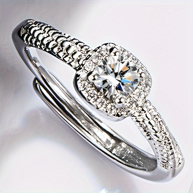 Потрясающий бохо-шик комплект ювелирных изделий из серебра 925 пробы с моиссанитом - в комплект входят кольцо, ожерелье и серьги для женщин | Идеально для повседневной носки или в качестве продуманного подарка