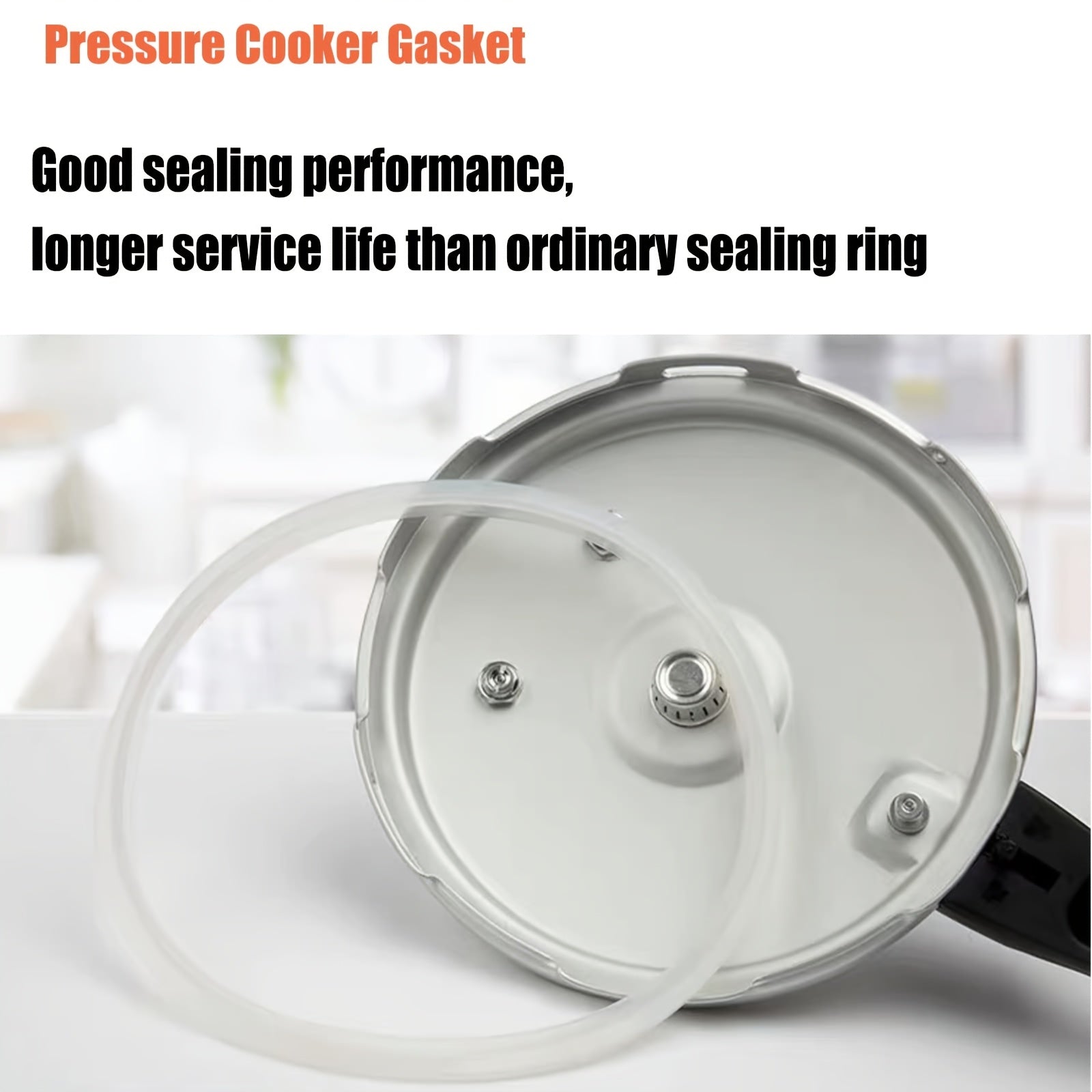 Silicone Seal Ring for Electric Pressure Cooker Replacement Durable Kitchen Accessory