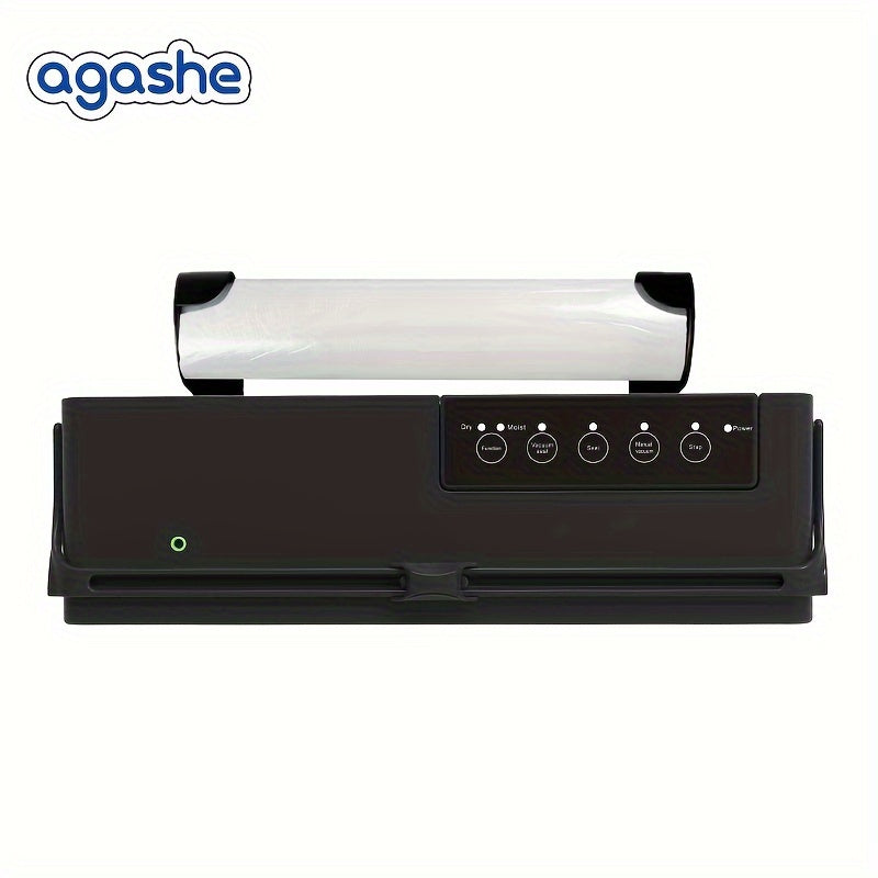 Máquina selladora automática de vacío con cortador de 32cm de ancho máximo de sellado para conservación de alimentos