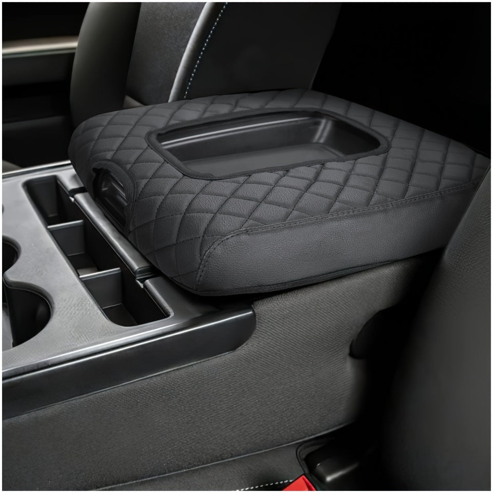 Universal PU Leather Center Console Cover for 40/20/40 Long Seat