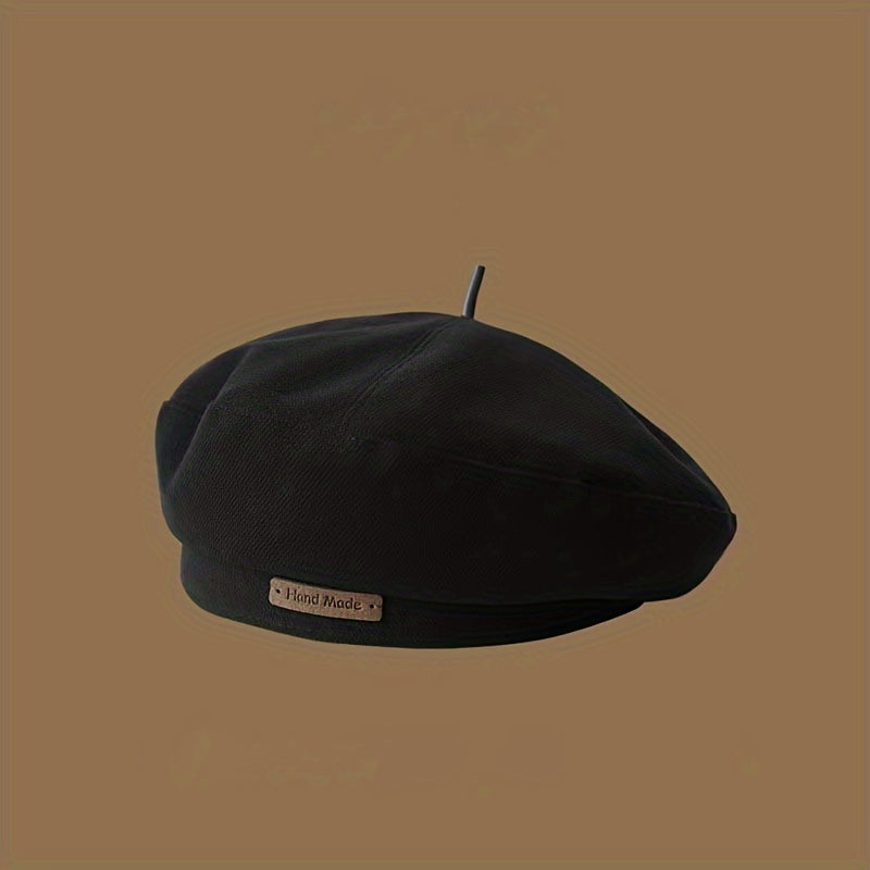 Women's Adjustable Lightweight Polyester Beret for Casual and Party Wear