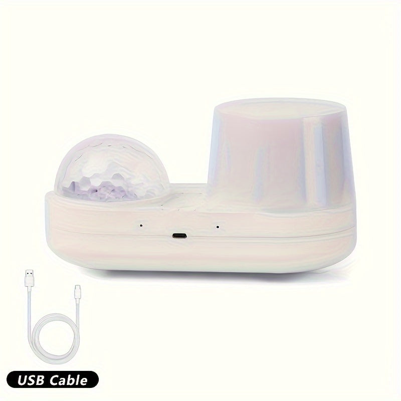 Bolalar uchun Galaxy Yulduzli Proyektor Tun Chirog'i - 3D Okean va Yulduzli Osmon Ta'siri, USB Quvvatlanadi, Moslashtiriladigan Yorqinlik, Xonani Bezaklash va Rojdestvo Sovg'alari uchun Ajoyib