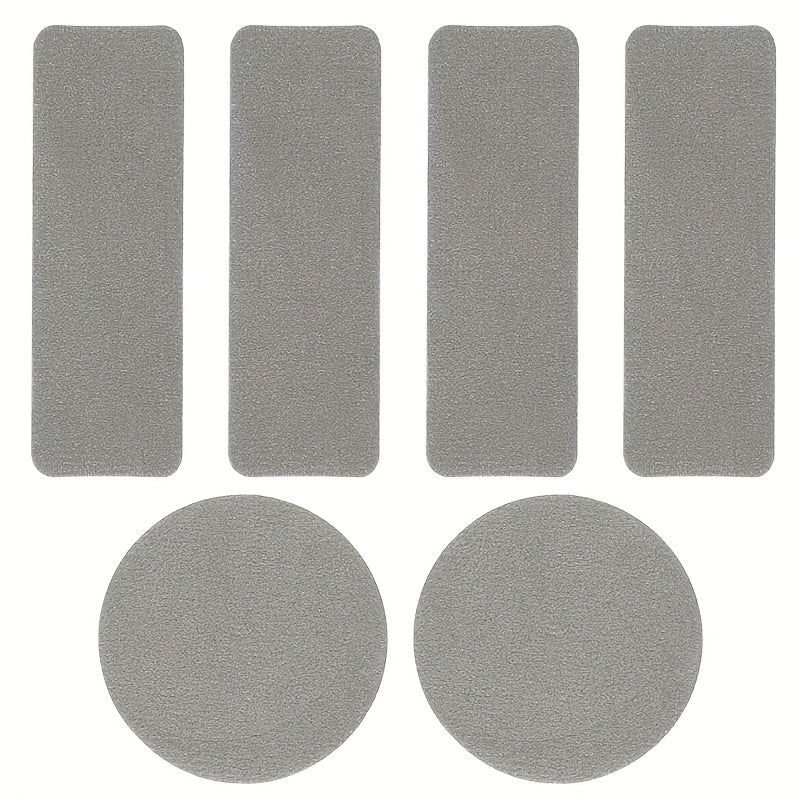 6-Pack Suede Shoe Repair Patches for Sneakers, Hole and Heel Repair