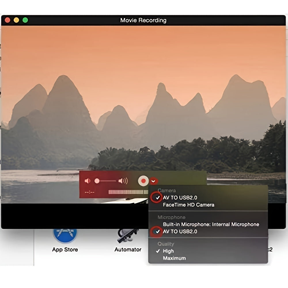 USB Video Capture Card for VHS to Digital Conversion Compatible with Windows and Mac