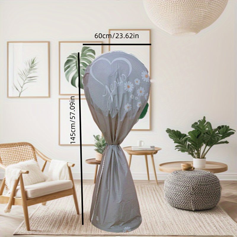 All-Inclusive Floor Protection Sleeve for Electric Fans Washable Dust Cover