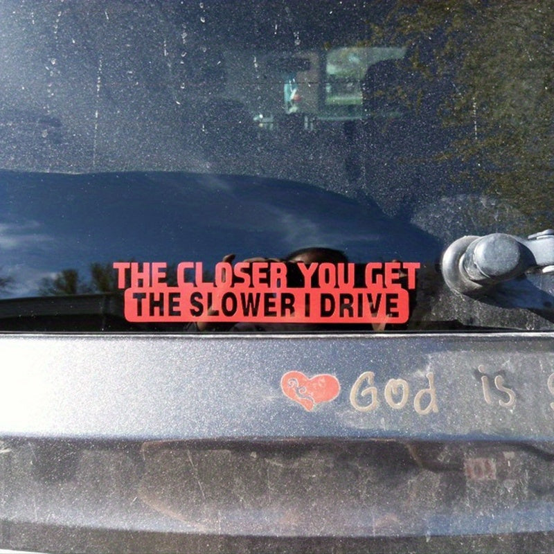 Funny Car Sticker Bumper Decal Window Car Accessory