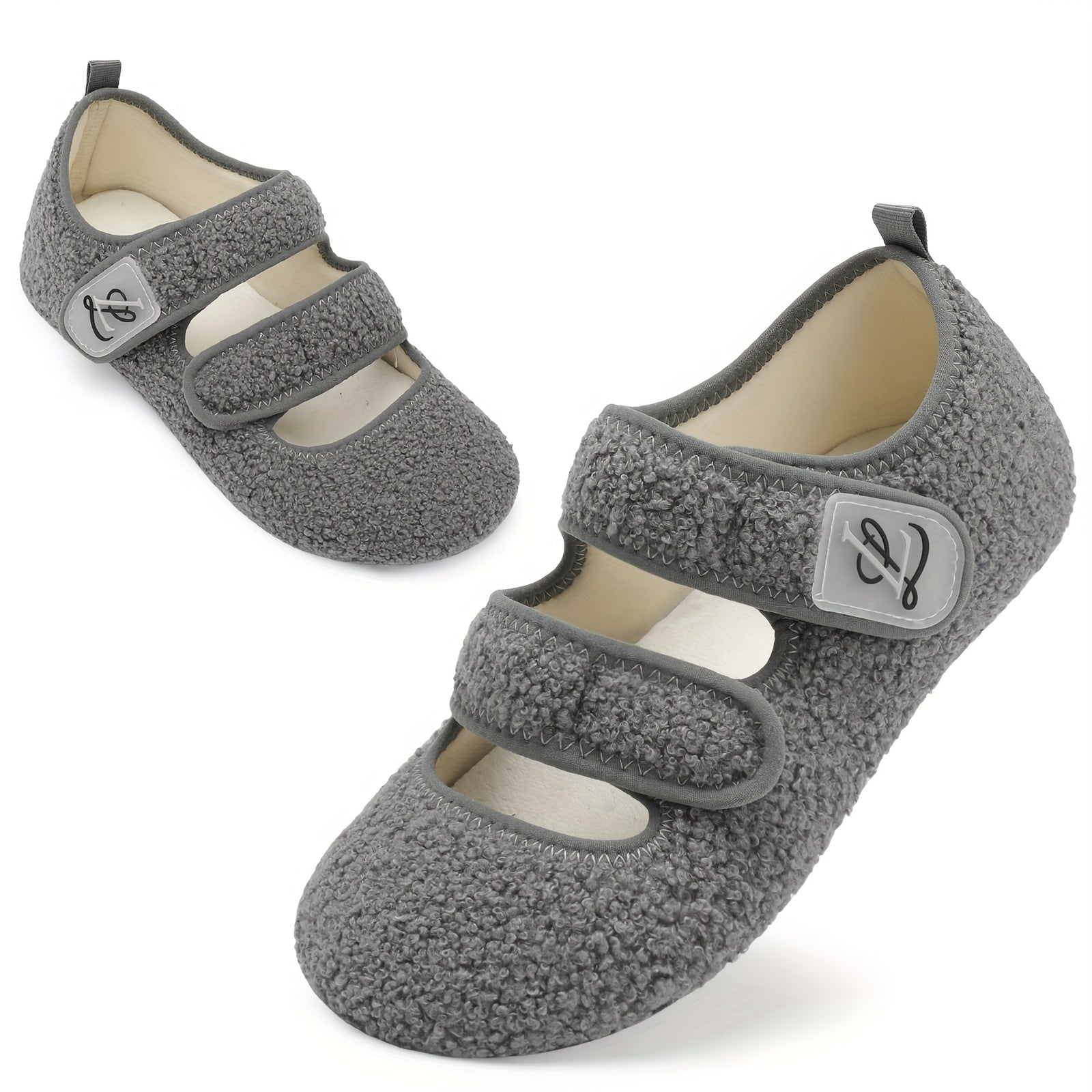 Женские легкие обувь на мягкой резиновой подошве для помещений и улицы, нескользящая