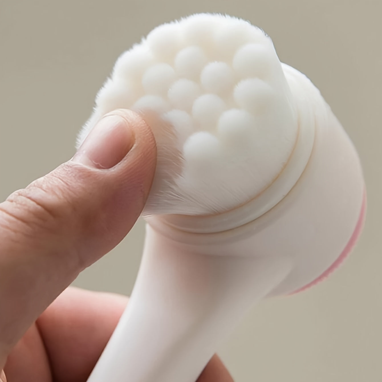 Unisex Silicone Cleaning Brush Double-Sided Exfoliating Pore Cleaner