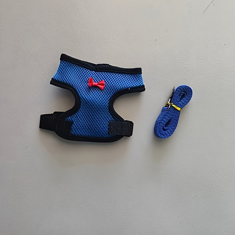 Arnés ajustable para pollo con correa para entrenamiento de aves de corral, chaleco transpirable