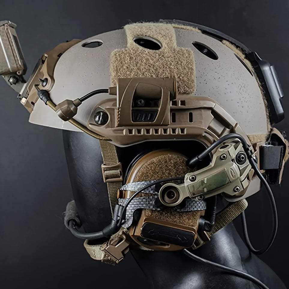 LED Helmet Light with Infrared Red Green Night Vision Modes for Hunting Cycling Fishing