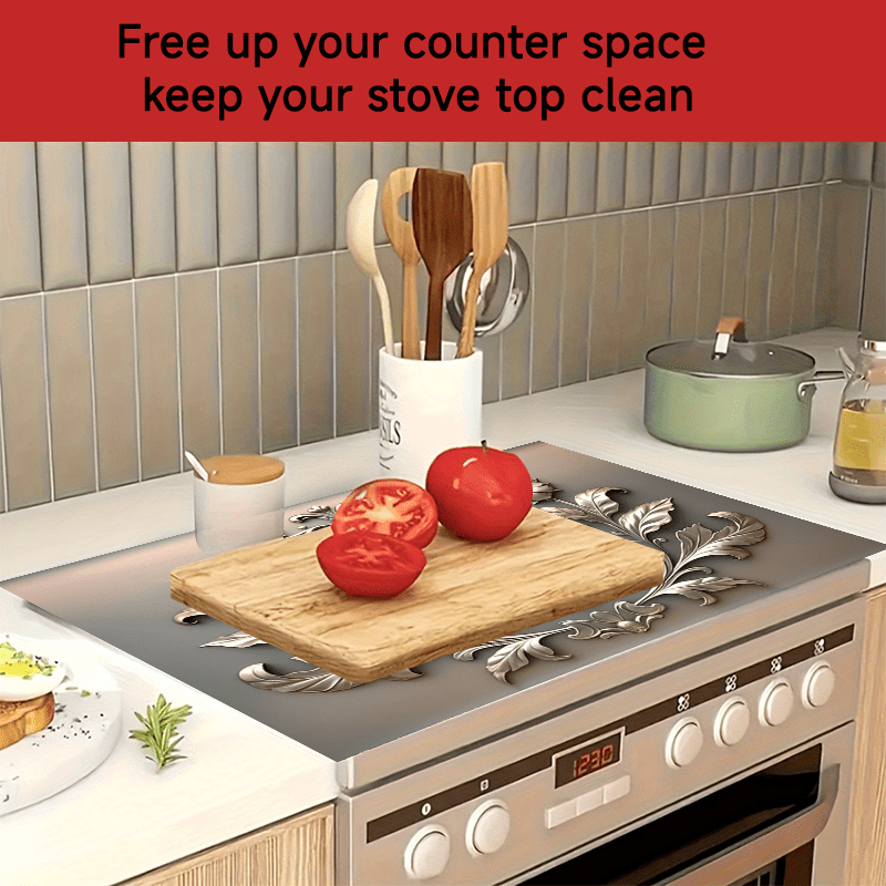 Yevropa yordamli peony gullari pechka qoplami, sirpanmaydigan rezina tagi, oshxona dekoratsiyasi