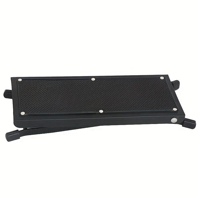 Adjustable Iron Guitar Foot Pedal for Acoustic and Classical Guitars Foldable Portable Non-Slip