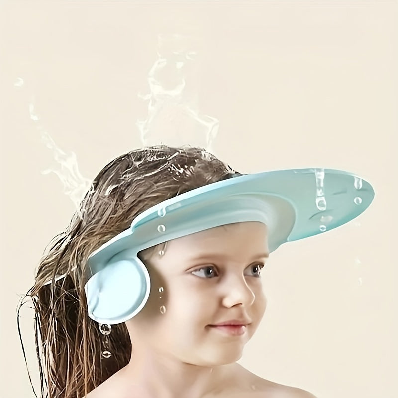Gorro de ducha impermeable para lavado de cabello, para niños y adultos