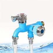 Universal RV Kitchen Faucet Double Water Outlets High Temperature Resistant Anti-Freeze
