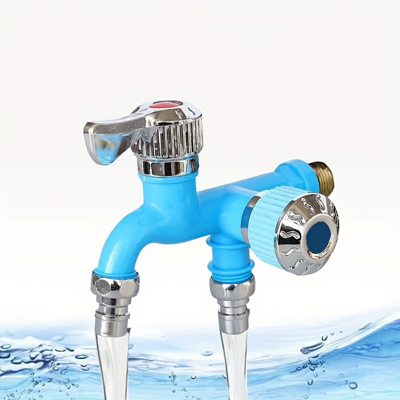 Universal RV Kitchen Faucet Double Water Outlets High Temperature Resistant Anti-Freeze