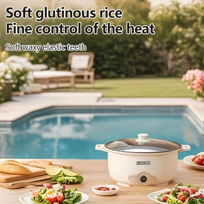 Electric Cooking Pot 1-Pack Non-Stick 220V Household Multi-Functional Kitchen