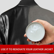 Leather Care Cream Set with Sponge and Nourishing Oil for Jackets Shoes