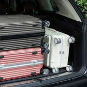 50 Pieces Universal Luggage Wheel Covers Dustproof Suitcase Hub Caps