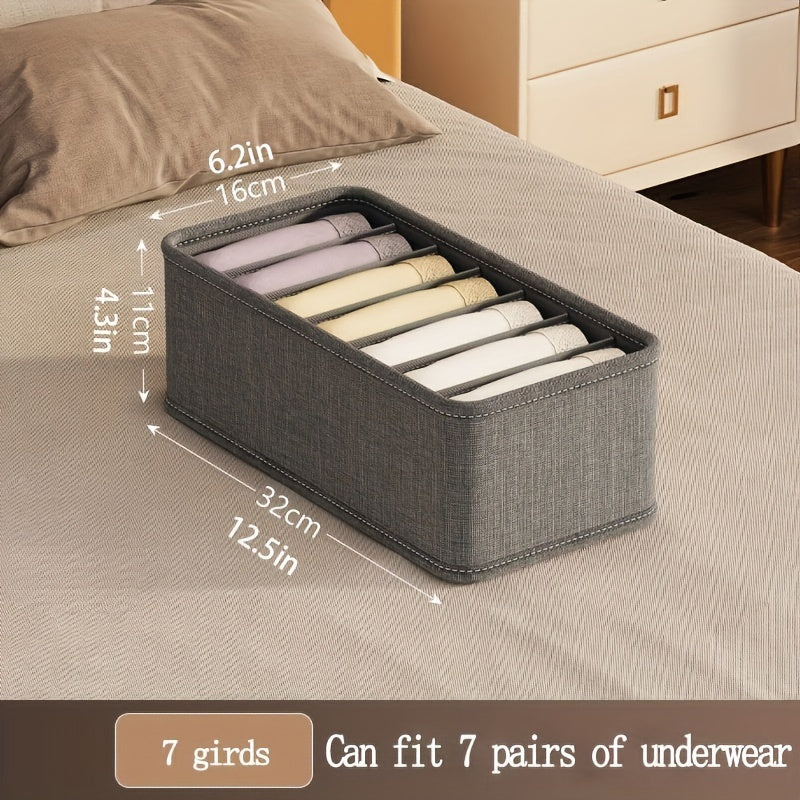 Fabric Drawer Organizers for Underwear Socks and Accessories Multi-Size Storage Boxes