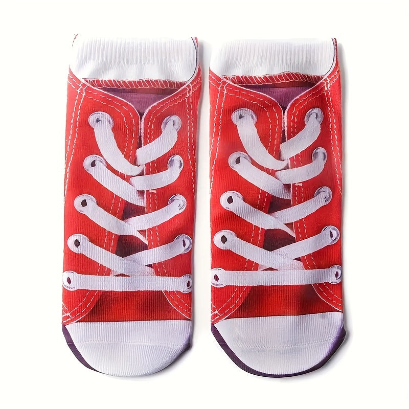 Erkaklar va ayollar uchun g'alati flip-flop paypoqlari, ideal partiya sovg'alari. Sirpanmaydigan, hid chiqarmaydigan va teri so'raydigan, ochiq havoda sport uchun mukammal. E'tiborni tortadigan va qulay, eng yaxshi do'stlar uchun ajoyib.