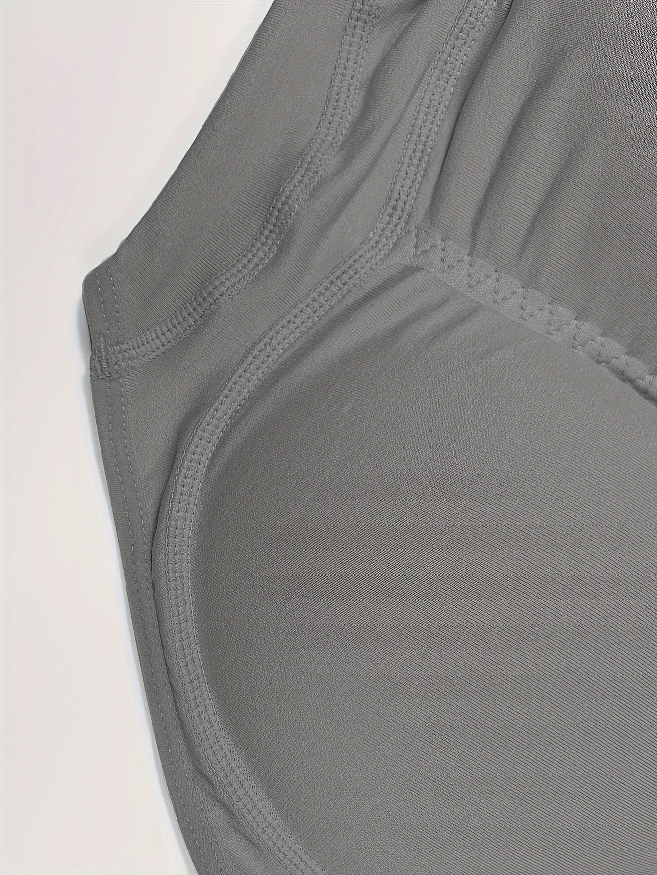 Women's Seamless Padded Panties with Butt Lift Shapewear Solid Color