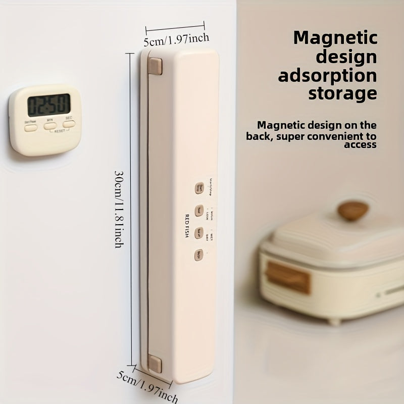 USB зарядка билан жиҳозланган кичик ўтказмайдиган вакуумли герметиклаштирувчи, овқатни сақлаш учун идеал.