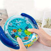 Educational Toy Gear Maze with 24 Levels ABS Blue for Ages 6+