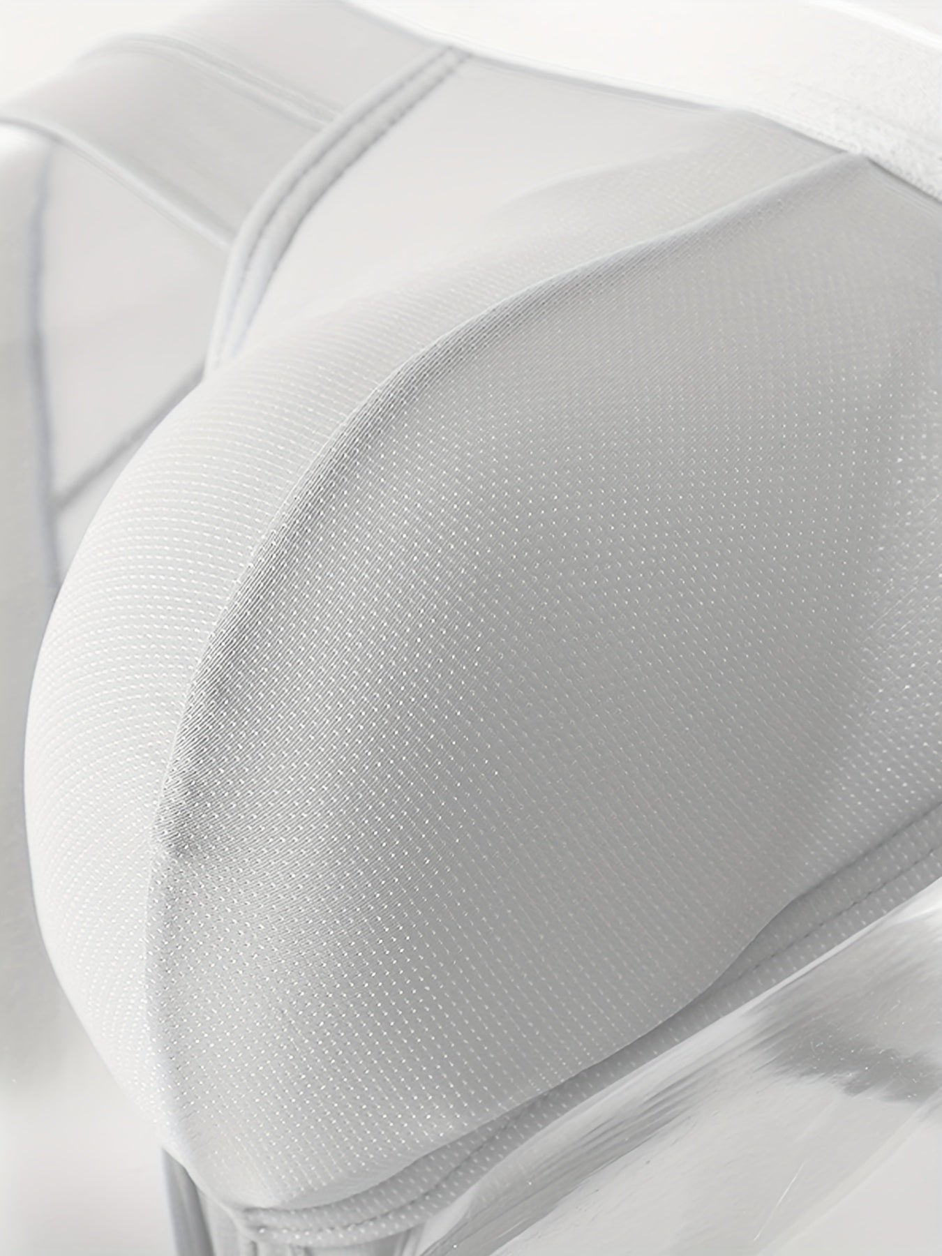 Men's Low-Rise Briefs Breathable Mesh Quick-Dry Knit Fabric Solid Color High Stretch