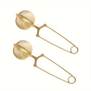 Premium Stainless Steel Tea Ball Infuser with Handle for Loose Leaf Tea