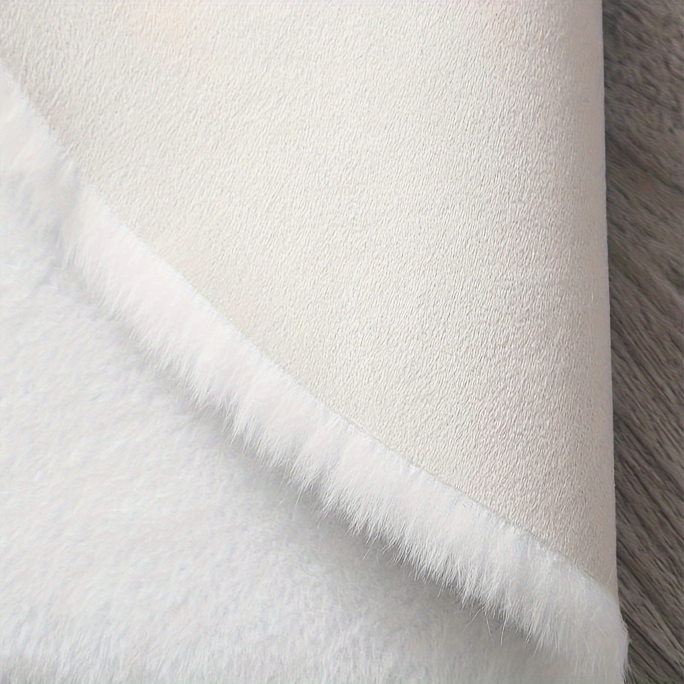 Oq Bulut Shaklidagi Gilam, Minimalistik Uslubdagi Tashqi Gilam, Yengil va Mashinada Yuviladigan Pol Qoplamasi, Uy Dekoratsiyasi Uchun Mukammal, Yotoqxona Aksessuari, Bahor Sovg'asi