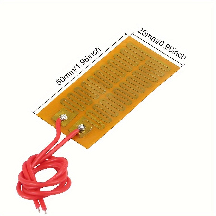 Electric Heating Film Pad for Oil Tanks Defogging 10-100mm 5V 12V 24V