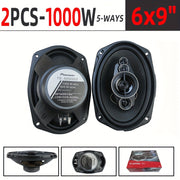 15.24x22.86 cm 1000W 5-Way Car Coaxial Speakers for Vehicle Doors