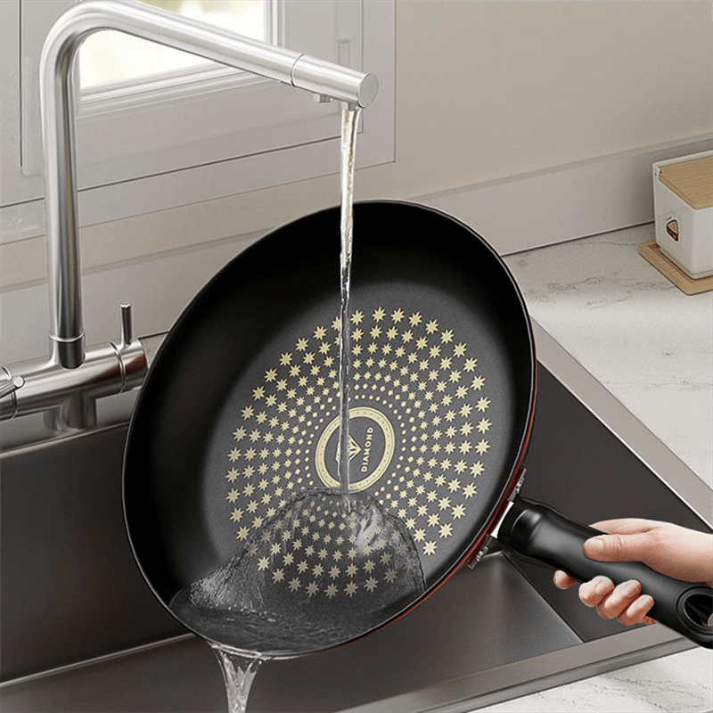 Heavy-Duty Cast Iron Skillet Set with Lids for Cooking at Home RV Outdoors 3 Sizes