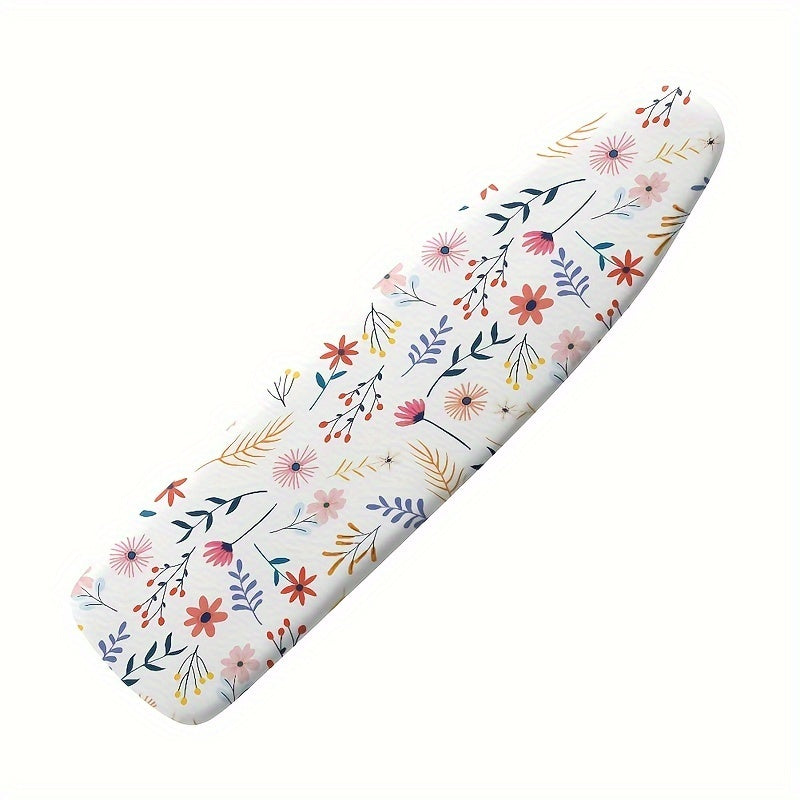 Standard Size Ironing Board Cover and Pad with Floral Design, Heat Reflective, Stain Resistant