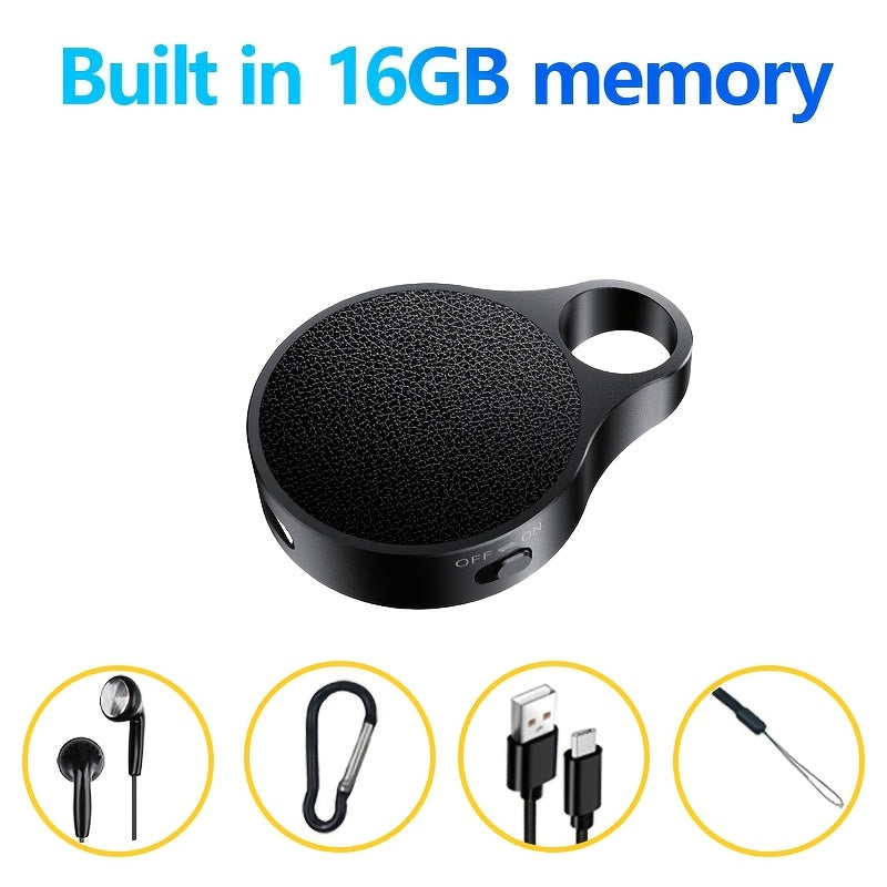 Мини цифровой диктофон с шумоподавлением, перезаряжаемый, USB, воспроизведение MP3 для лекций, интервью, встреч