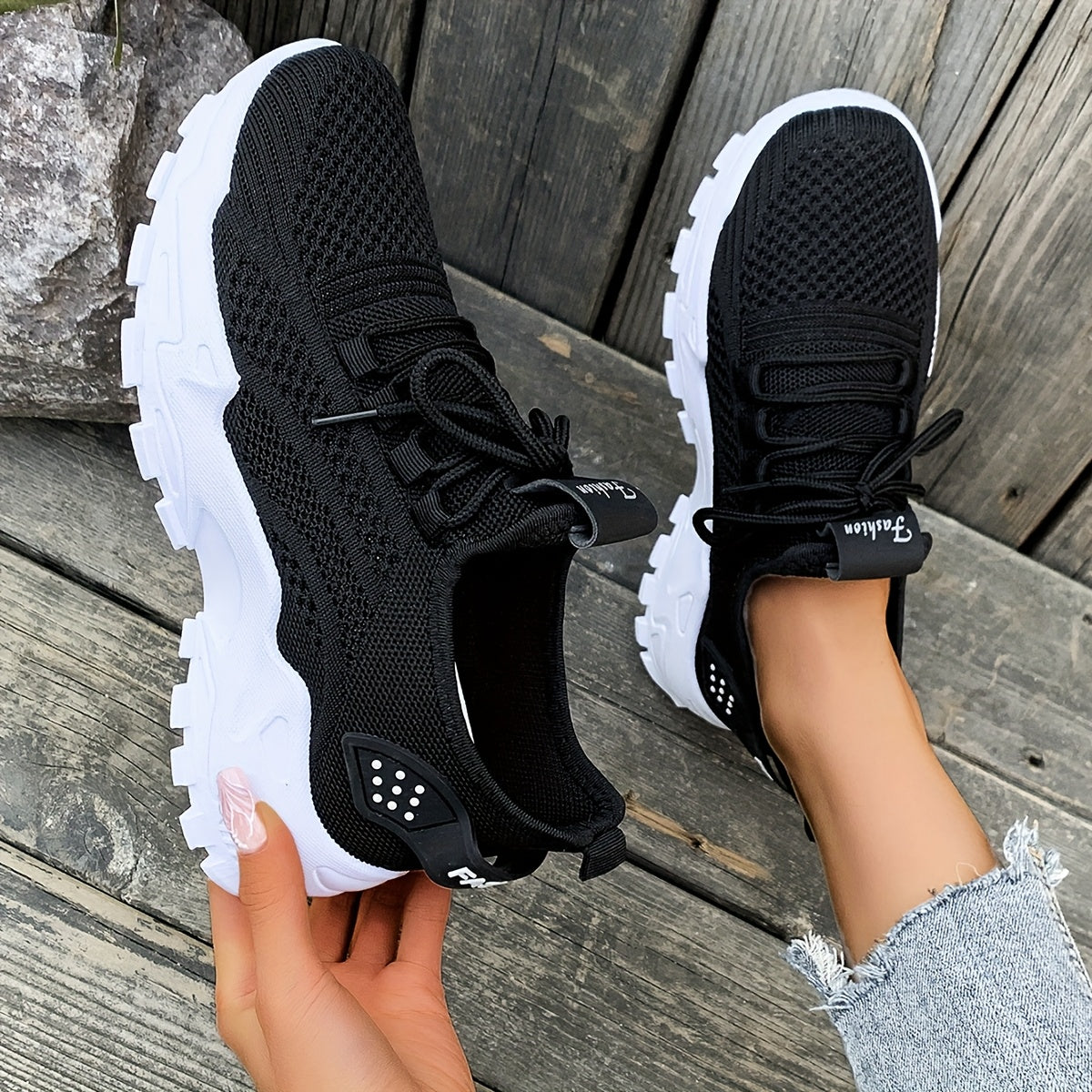 Women's Mesh Athletic Sneakers Comfortable Cushioned Lightweight Running Shoes