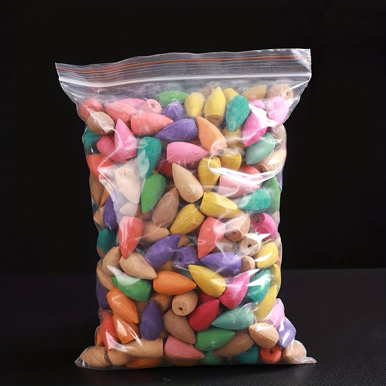 Set of 60 Natural Aromatic Waterfall Incense Cones for Meditation Yoga and Home Cleansing