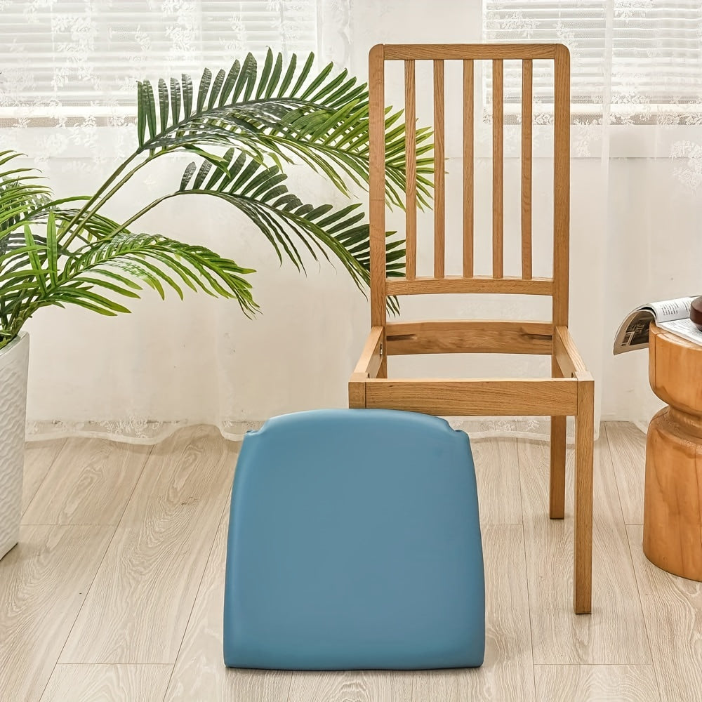 Waterproof PU Leather Seat Cover for Dining Room Chairs