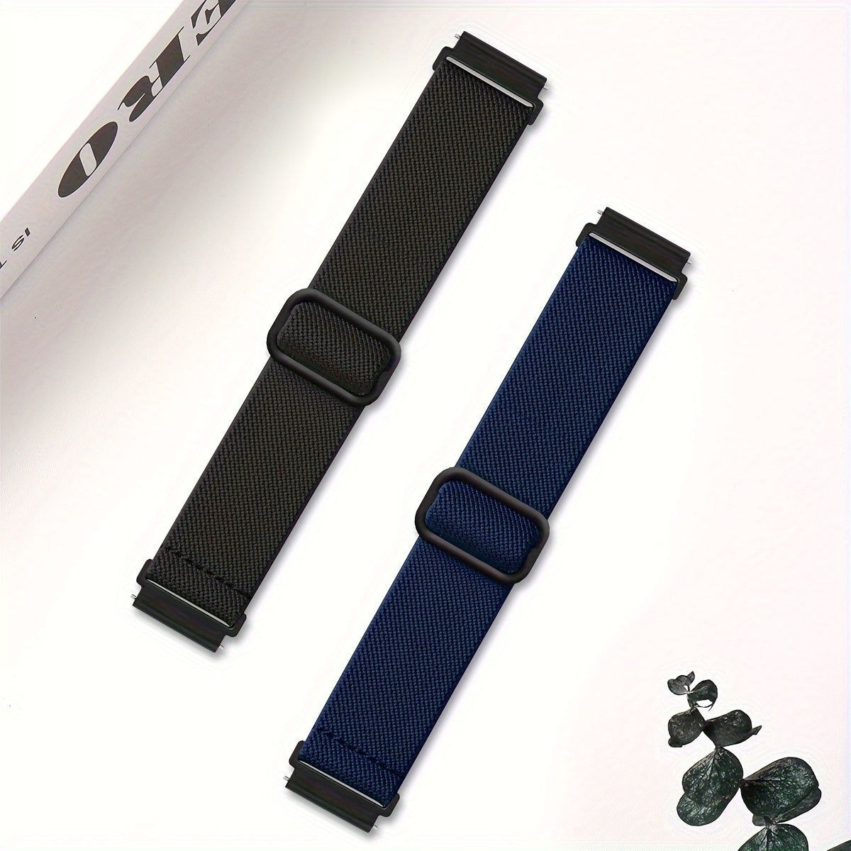 Эластичные нейлоновые ремешки для часов Galaxy Watch 4, 5 и Pro 20мм, 22мм, 40мм, 44мм, 45мм