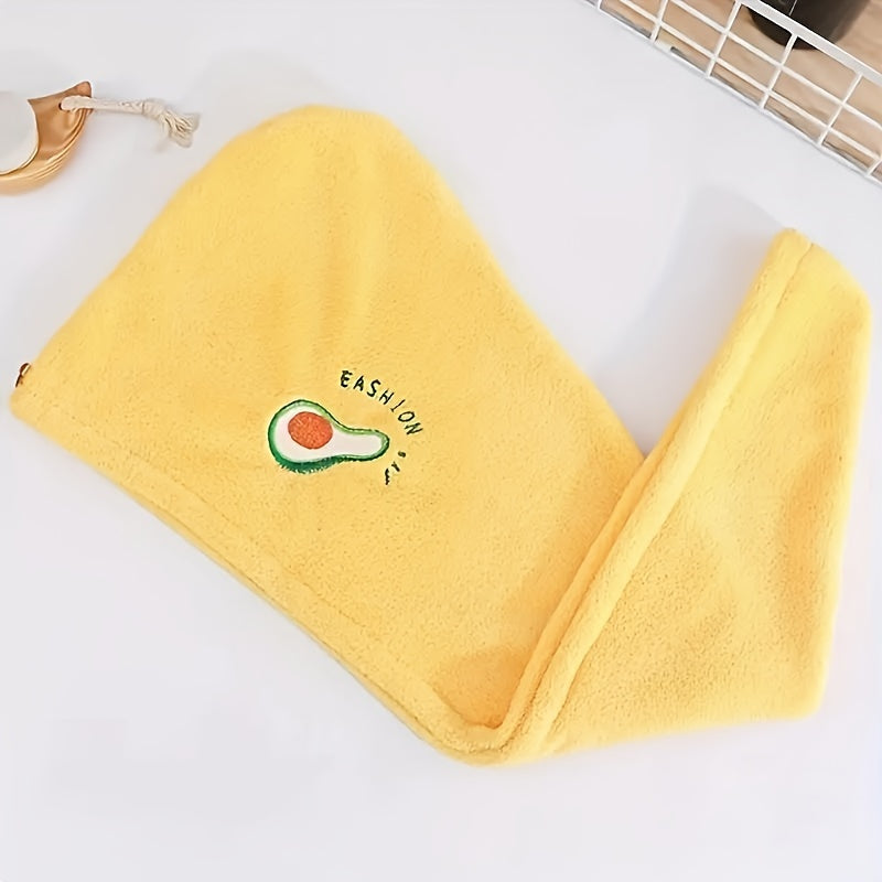 Women's Quick-Dry Hair Towel Wrap Water Absorbent Bathroom Accessory