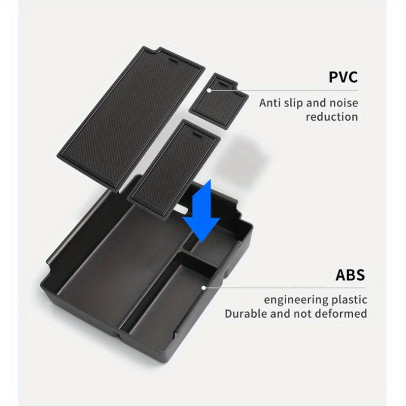 2 dona avtomobil markaz konsoli qulayligi uchun quloqchalar saqlash qutisi tashkilotchisi stakan tutqichli plastinka ABS bardoshli, oson o'rnatiladi
