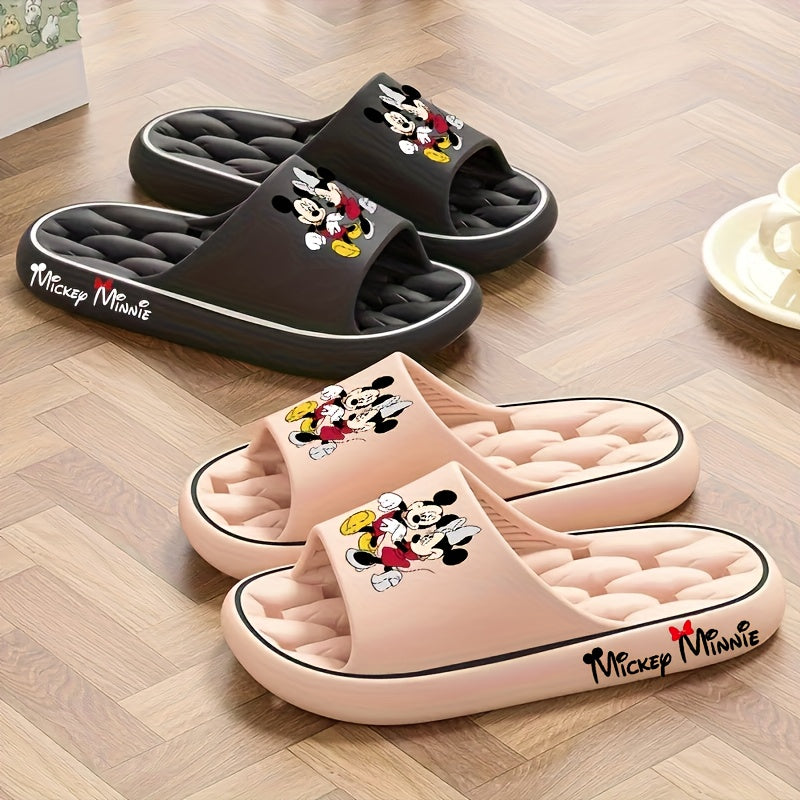 Unisex EVA Slippers Non-Slip Indoor Outdoor House Shoes Black White
