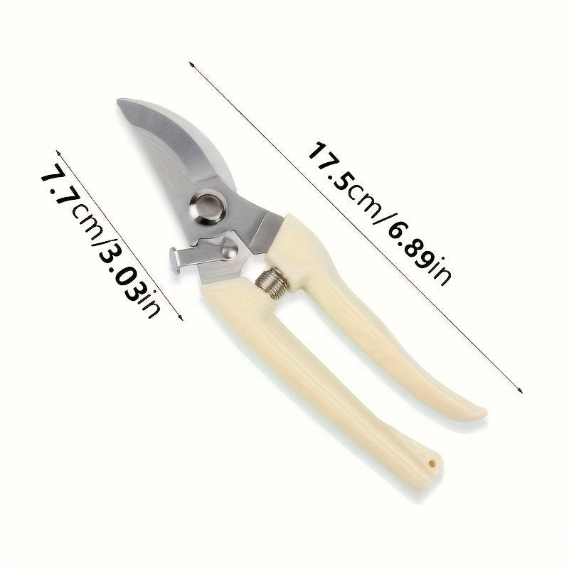 Stainless Steel Garden Scissors Set for Pruning and Trimming