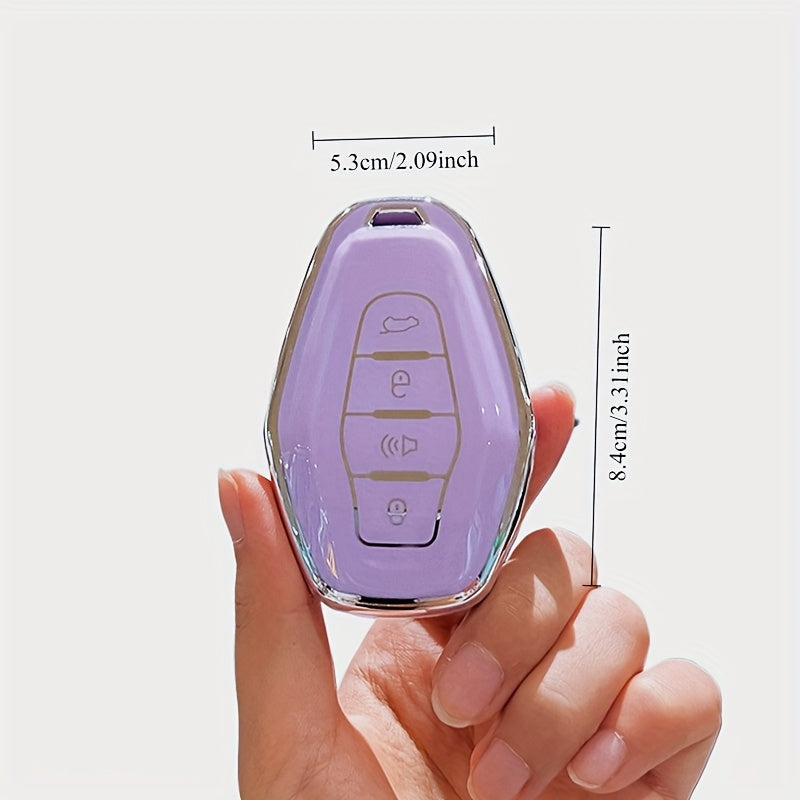 Premium TPU Key Fob Cover for Car Remote Protects Scratch-Resistant Durable Shell