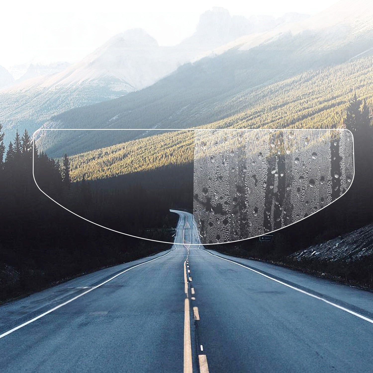 Прозрачная антизапотевающая пленка для мотоциклетных шлемов, водонепроницаемая, без тумана, безопасная езда