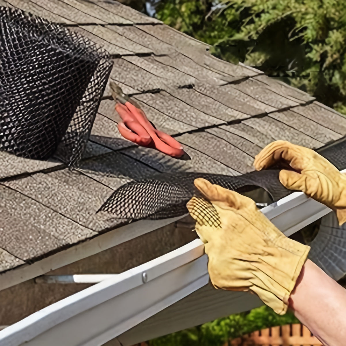 Маска для листьев, блокирующая пол, крышу, карниз, канализацию, засор в доме на колесах, 1 шт.